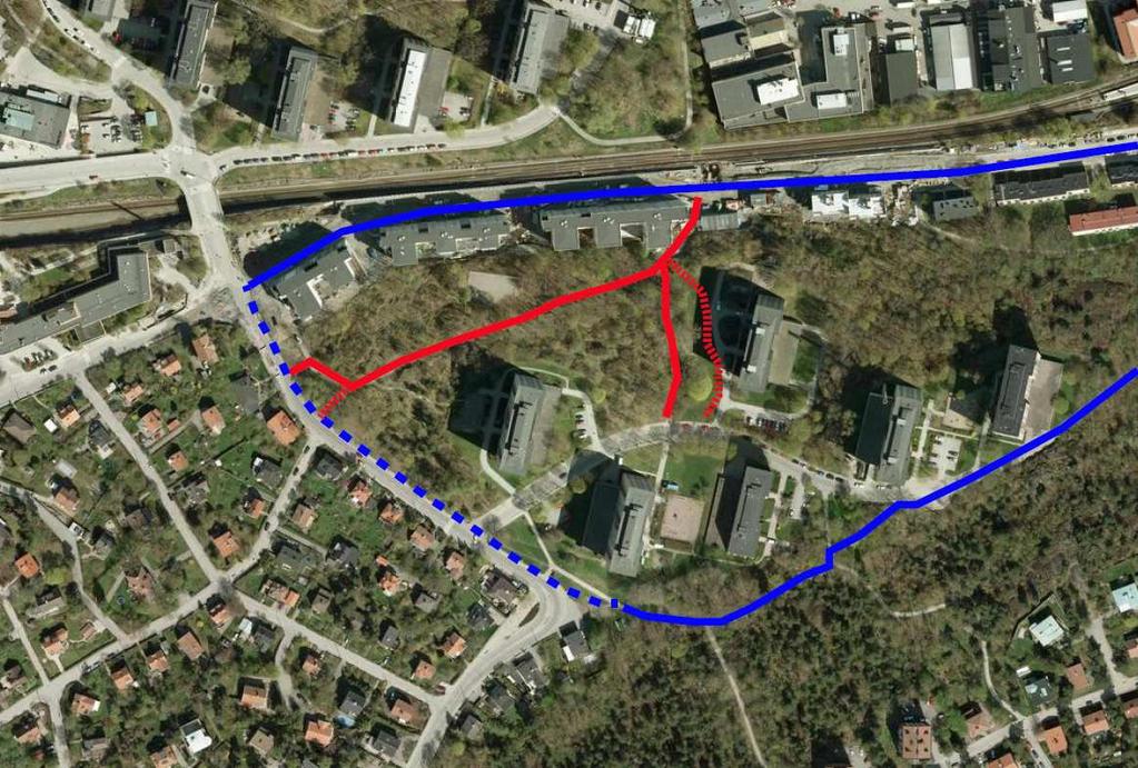 DNR 0- SID () Tidigare ställningstaganden Översiktsplan I Promenadstaden översiktsplan för Stockholm är området utpekat som tät stadsbebyggelse.