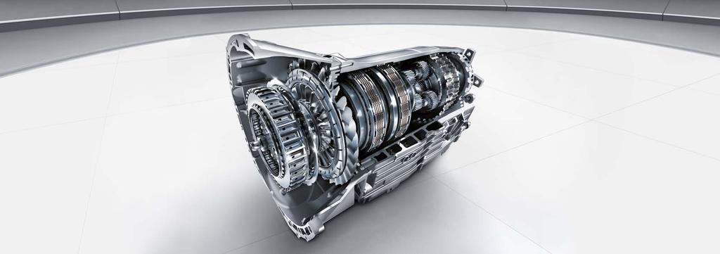 Automatväxellåda 9G-TRONIC Med nio framåtväxlar tar automatväxellådan 9G-TRONIC effektivitet, komfort och dynamik till nya nivåer.