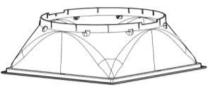 Innertkslösning Artikel list * Ytterkupol lterntiv. 750 DS Kupol med Ryender 3000 - teknik (). 330 DS Kupol med LightTrker Reflektor () 2 2 3 2 Innerkupol lterntiv ().