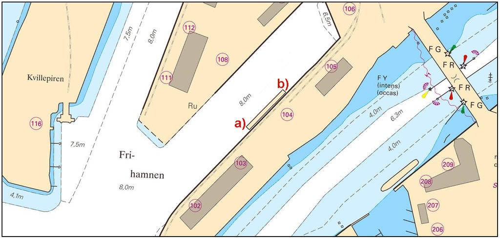 2016-07-14 7 Nr 607 Ponton i Frihamnen, Göteborg Göteborgs Hamn AB. Publ. 8 juli 2016 * 11369 (T) Danmark, Sverige. Kattegatt. Læsø - Tistlarna. Kabelundersökningar.