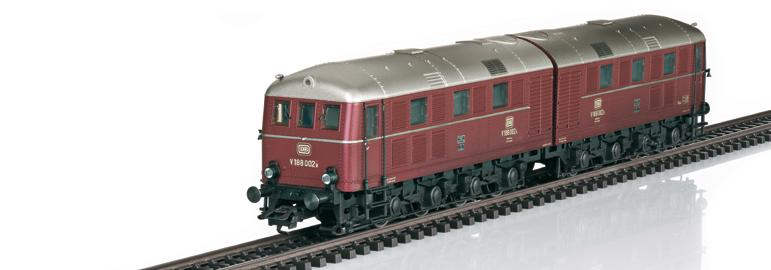 V 188 Heavy Double Diesel Locomotive!)c#hNU3Y 37285 V 188 Heavy Double Diesel Locomotive Prototype: German Federal Railroad (DB) class V 188 heavy double diesel electric locomotive.