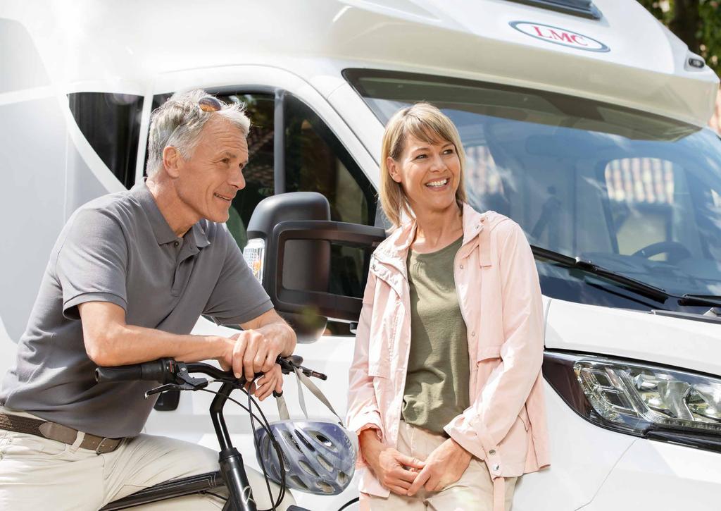 COMFORT TI: gör semestern perfekt COMFORT TI DEN DELINTEGRERADE FÖR HUSBILISTER Fördelen med Comfort TI syns redan på namnet: Komfort. Det är nämligen helt centralt i de här husbilarna.