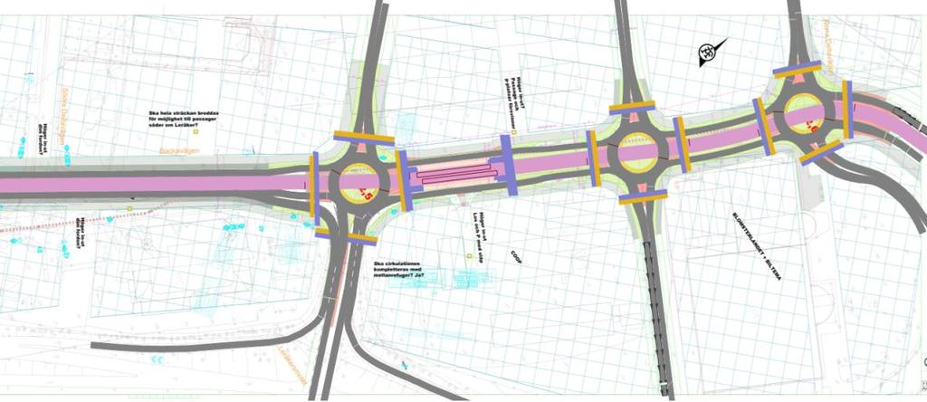 2 (10) Inledning På uppdrag av Trafikkontoret, Göteborgs Stad, genomför WSP mikrosimulering längs Backavägen i Göteborg med hjälp av mjukvaran VISSIM.