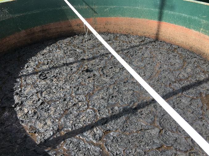 slurry in the different containers are presented for the measuring period in Table 4.