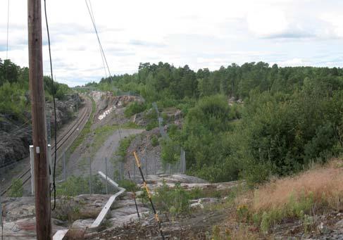 norra (höger sida) och södra delar