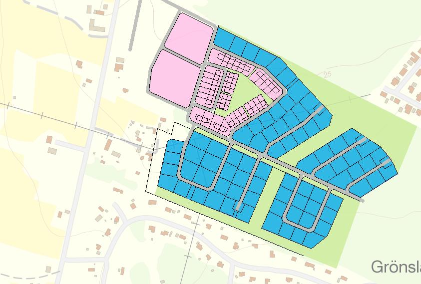 7.2 PLANOMRÅDE 2 Markanvändning och dagvattenflöden är beräknade före och efter exploatering enligt föreslagna detaljplaner.