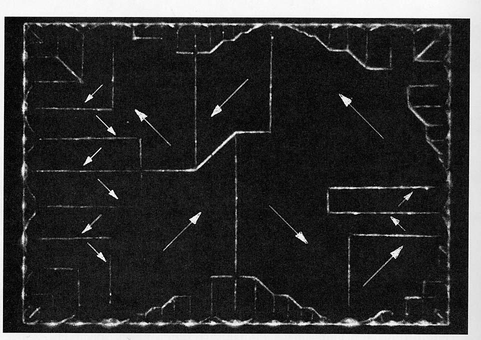 I Trots att ferromagnetiska ämnen alltså kan ha en mycket hög magnetisation, är de flesta ferromagnetiska ämnen ändå bara svagt magnetiska i avsaknad av ett yttre fält.
