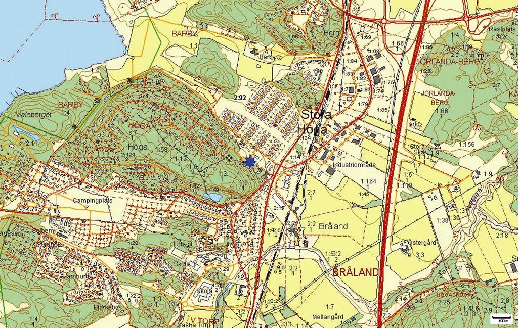 Planområdets läge PLANDATA Planområdet omfattar ca 2150 kvm och utgörs