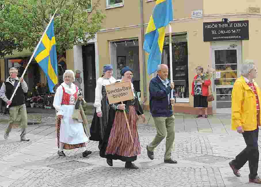 Nationaldagen firades traditionsenligt i Svedala och föreningen