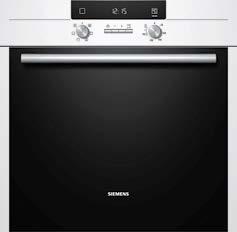 KÖK INBYGGNADSUGN KÖK INBYGGNADSUGN LEVERANTÖR: SIEMENS LEVERANTÖR: SIEMENS UGN OCH MIKRO PLACERAS I ARBETSHÖJD I HÖGSKÅP HB23AB221S Inbyggnadsugn, A, 66 liter,, Varmluft, Titanglansemalj, 5