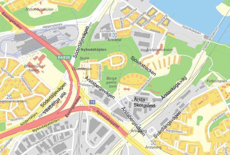 2(7) 1 Sammanfattning I samband med planerad bostadsbebyggelse i Årstaberg har trafikutredning gjorts för att bedöma trafikkonsekvenser i anslutning till exploateringsområdet.