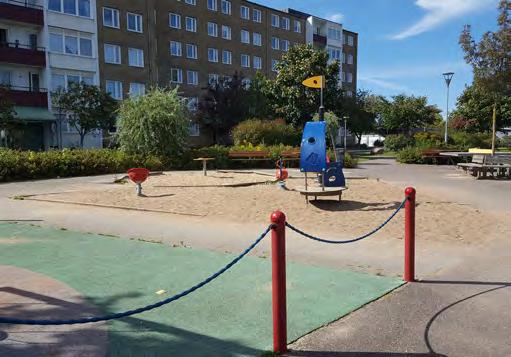 klätterlek, Gunglek, Sandlek, Åkalek, Sololek, Sitta/äta, hänga/träffas.