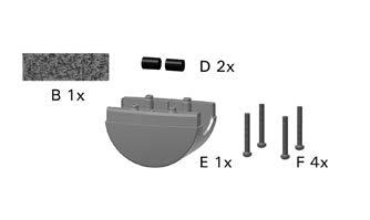 Using/Användning/Bruk/Brug/Käyttö/Anwendung/Gebruik/Utilisation/Utilizzo/Empleo EN Use proper fixing materials for the wall and resistant to corrosion. SE Använd skruvar av rostfritt material.