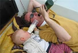 På samma sätt som söner till alkoholiserade fäder Cloninger CR.