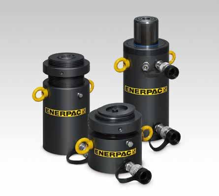 Enerpac högnagecylindrar HCL-6, LPL-602, HCR-6 Hög nivå av hållbarhet Summit Edition Innovation är en central aspekt för de nya cylindrarna Summit Edition och de har en konstruktion av en hög