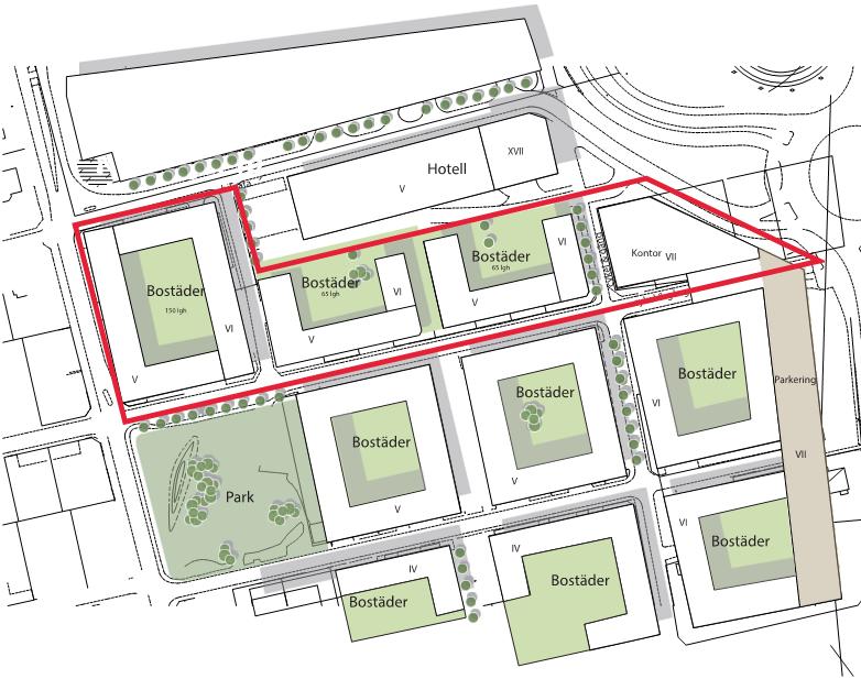 1 Bakgrund ÅF Ljud och vibrationer utför en förstudie gällande risk för vibrationsstörningar för att klargöra möjligheten till framtida bostadsbebyggelse inom Kvarteren Mörten och Nejonöga i Mölndals