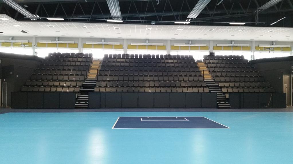 Alfing har levererat Stadion Comfort stolar till Gavlehov friidrotts- och sportarenan.