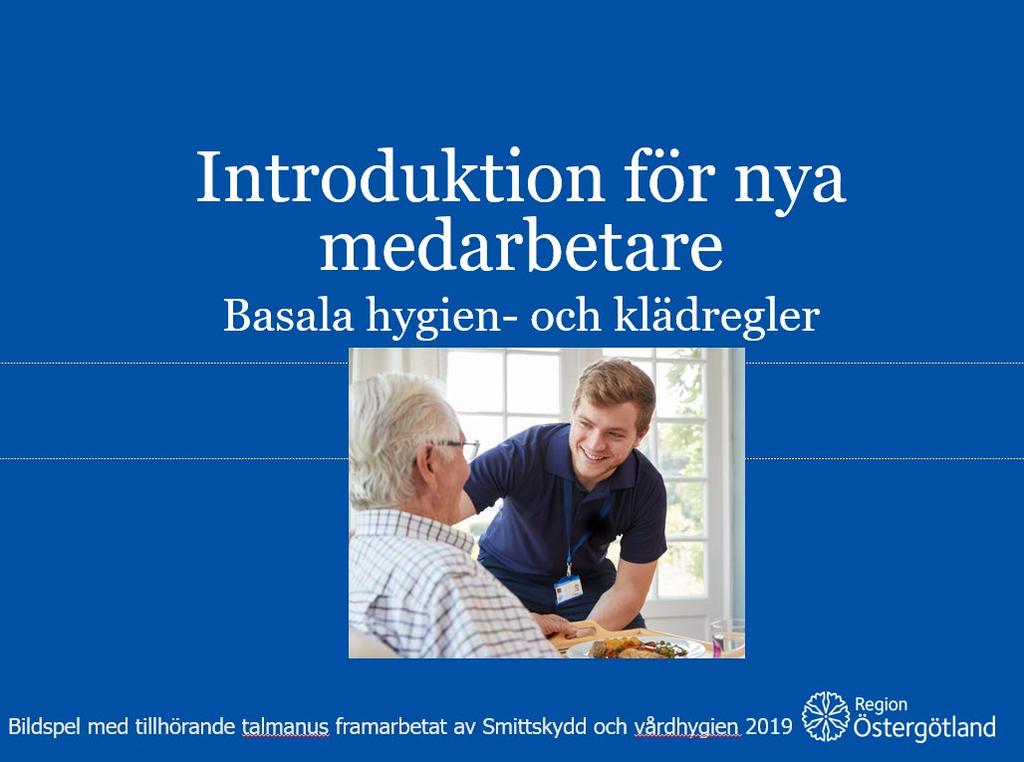Manus till bildspel, Introduktion för nya medarbetare inom vård och omsorg; Basala  hygienrutiner och klädregler - PDF Gratis nedladdning