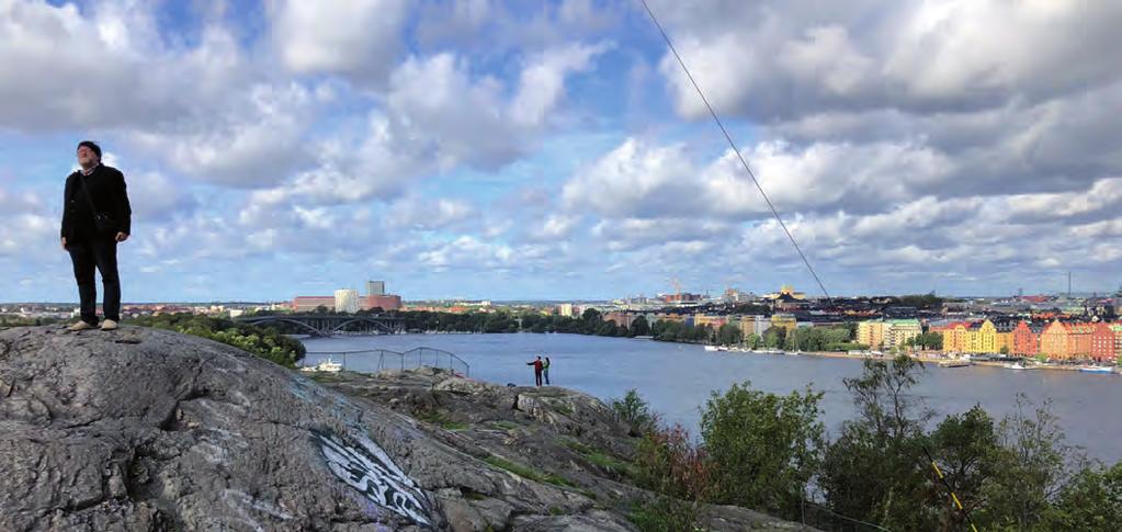 Landformer Stockholmstraktens berggrund bildades för ungefär 2000 miljoner år sedan och rörelser i berggrunden har sedan skapat de förkastningsbranter, åsar, dalar och vattenstråk som är en väsentlig