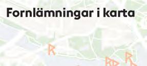 Fornlämningar i karta