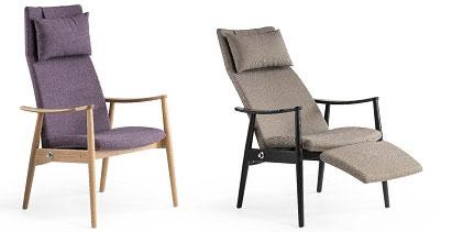Vilfåtöljer Gent tilbehörsprodukter HB47054, Gent vilfåtölj extra sitöverdrag HB47055, Gent extra överdrag nackkudde HB47057, Gent vilfåtölj nackkudde med sidostöd HB47056, Gent vilfåtölj komplett