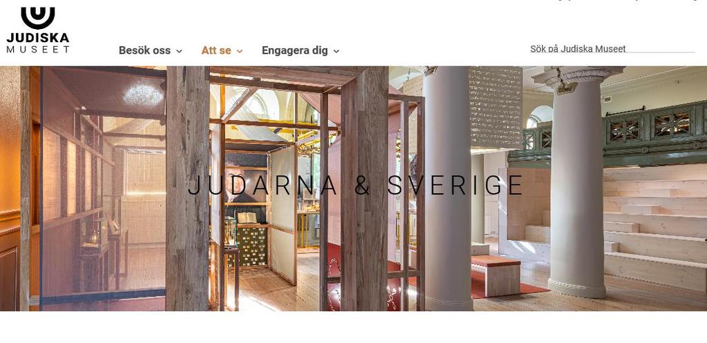 Besök det nyöppnade Judiska muséet Museets nya basutställning är en tidsresa för det judiska kulturarvet genom svensk historia.