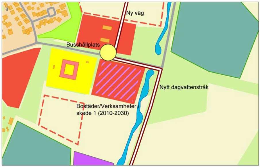 5. SEP 219 Sida 6 av 16 2.4 Anslutningspunkter 2.4.1 Anslutningspunkter för dagvatten Dagvattnet från samtliga tomter ska fördröjas på tomtmark innan det, om så är nödvändigt, avleds till det kommunala nätet.