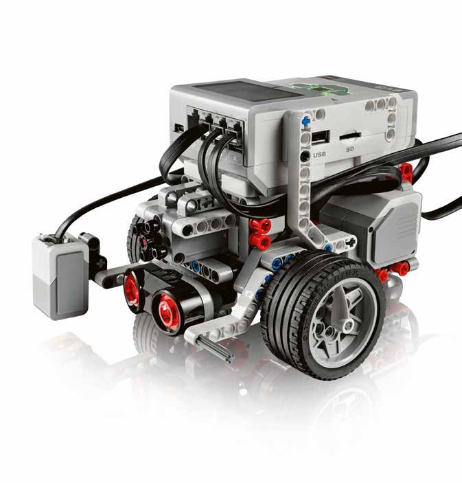 Robotik och IT Robotik och IT LEGO MINDSTORMS Education EV3 Målgrupp: år 4 gymnasiet Materialet utgör tredje generationen av LEGO robotarna för naturämnesundervisningen.