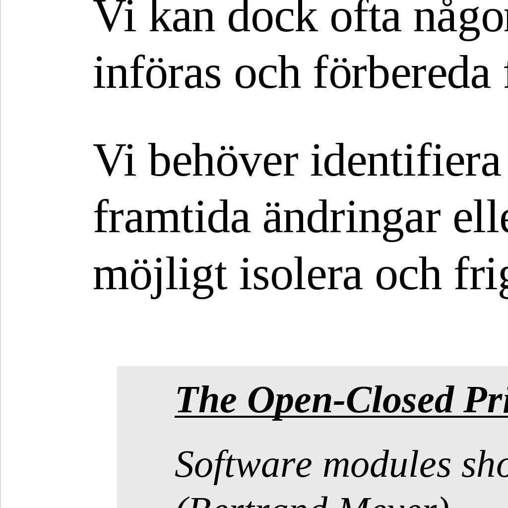 Det objektorienterade paradigmet