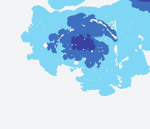 Habitatnätverk groddjur Kartan visar Södermalms habitatnätverk för groddjur.
