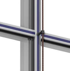 frame -effekt. Exteriöra dekorprofiler för 41 och 41 SX. Designexempel Add basdekorprofil 42693.