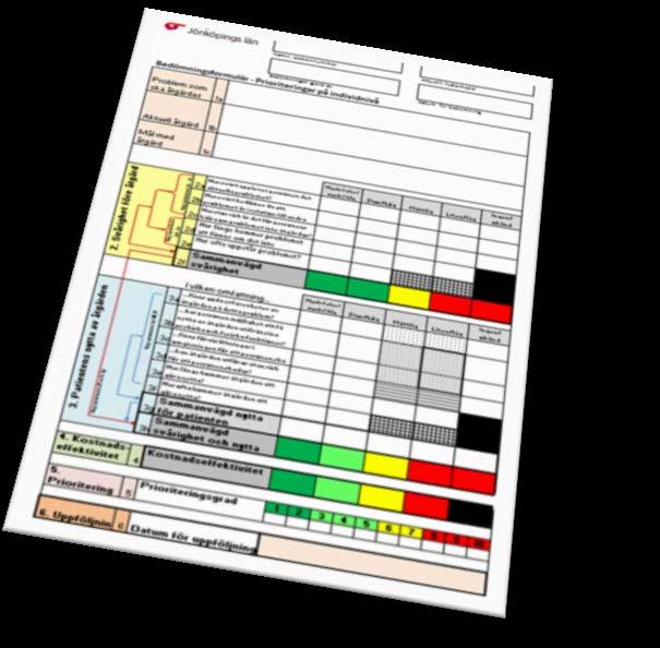 Beslutsstöd för prioritering på individnivå vid förskrivning av hjälpmedel