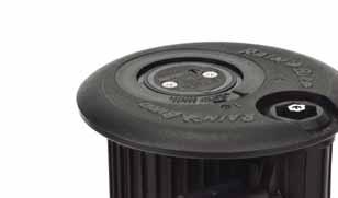 komponenter. GBS25 -skydd Alla Rain Bird elektriska golfbanespridare har en robust GBS25-solenoid.