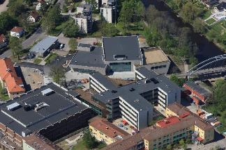 i slutskede Ny vårdbyggnad