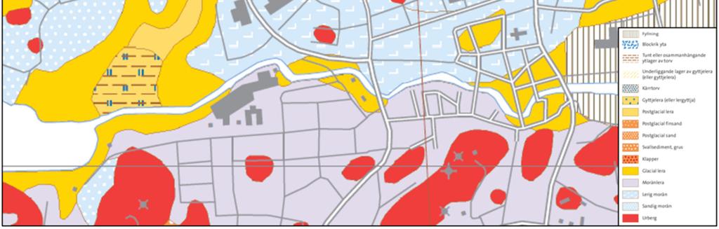 Dagvattensystemet utmed Baldersgatan samlar upp vattnet från planområdet och leder det vidare söderut via dagvattenledningar till recipienten. 3.2 