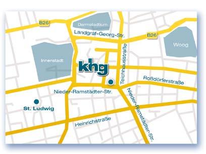 Wir heißen Dich willkommen! Der Weg zu uns Riedlingerstraße KIGA Nieder-Ramstädter Straße KHG St. Josef Kapelle Ignatiuskapelle Roßdörfer Platz Nieder-Ramstädter Str.