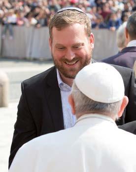 Rabbiner Jehoschua Ahrens mit Papst Franziskus Leben und Tod Medizinethische Aspekte aus Sicht des Judentums Neue Techniken in der Medizin, wie Stammzellenforschung, In Vitro und Gentechnik, erlauben