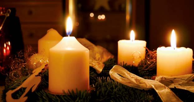 Adventsfeier im Wohnheim Mit Kreativität und Liebe zum Detail bereiten die Studierenden des Wohnheims alljährlich ihre Adventsfeier vor.