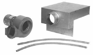 6.2.3 Vent Control Damper, Option AV7 NOTE: A gravity-vented unit heater manufactured after August 7, 2008, MUST be installed with either an automatically controlled motorized vent damper (Option