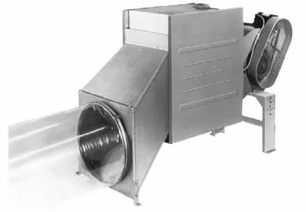 6.4.4 Polytube Adapter - Options CD6, CD8, and CD11 - applies to Model B only FIGUE 22 - Optional Polytube Adapter The polytube adapter option is designed to adapt this blower-type heater for use