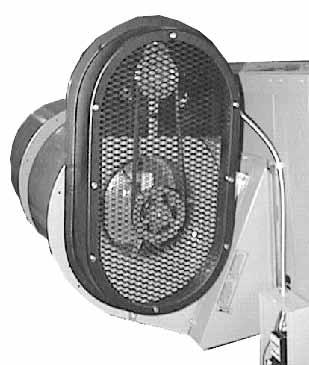 3 Installing Guard Options - Model B (cont'd) FIGUE 5 - Optional Guards Optional Blower Inlet Guard Installed Optional Belt Guard Installed (NOTE: Unit illustrated is not a Model B.