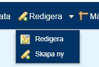 16 (39) För att redigera uppgifter för en befintlig provplats/övervakningsstation, eller helt radera, en PP/ÖS väljer man Redigera och klickar därefter på den provplats som avses.