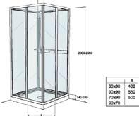 9246,00 Kabinkar 7394337 IFÖ NEXT KABINKAR 80X80 182000 2958,00 7394339 IFÖ NEXT KABINKAR 90X90 182000 3276,00