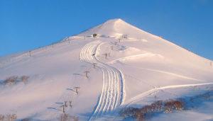 Idag är det er första skiddag på Hokkaido!