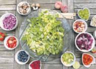 d e Salat-Bar "Salat-Oase 20% frische Salate der Saison alles in Bio-Qualität all-you-can-eat N e u m a N N S t r a S S e 3 0 1 2 3 4 5 N e u h a u S e N t e