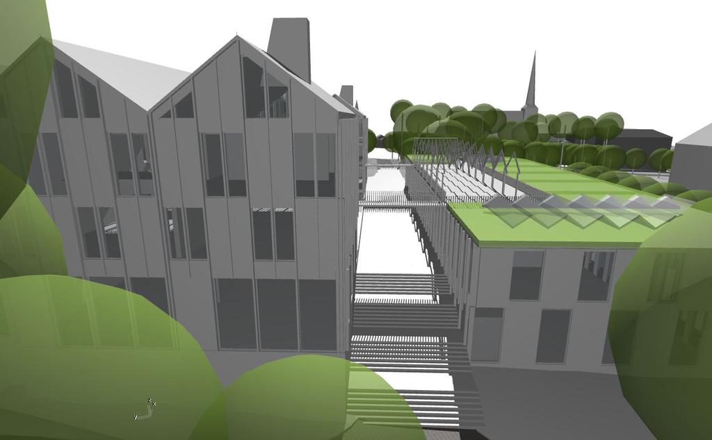 FÖRSLAGET NYTT kyrkan Volymstudie Vy 02 13 Vy sett