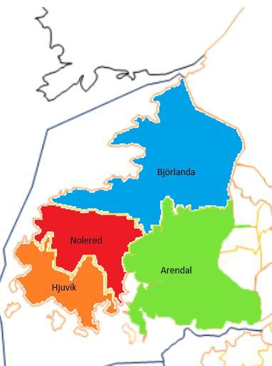 Figur 8: Folkmängd 2015 och prognos för 2020.
