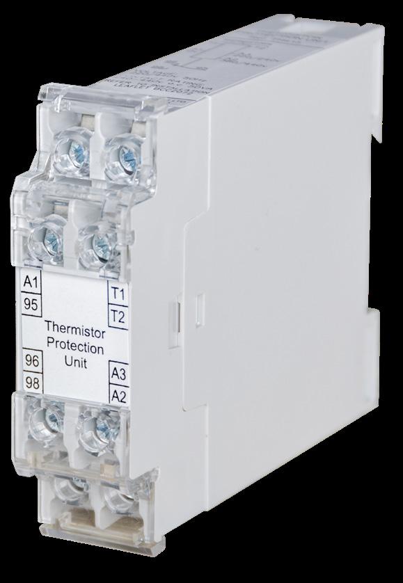 CROMPTON TERMISTORREÄ TERMISTORREÄ TH415 Många elmotorer är utrustade med termistorer i lindningen för att övervaka lindningstemperaturen.