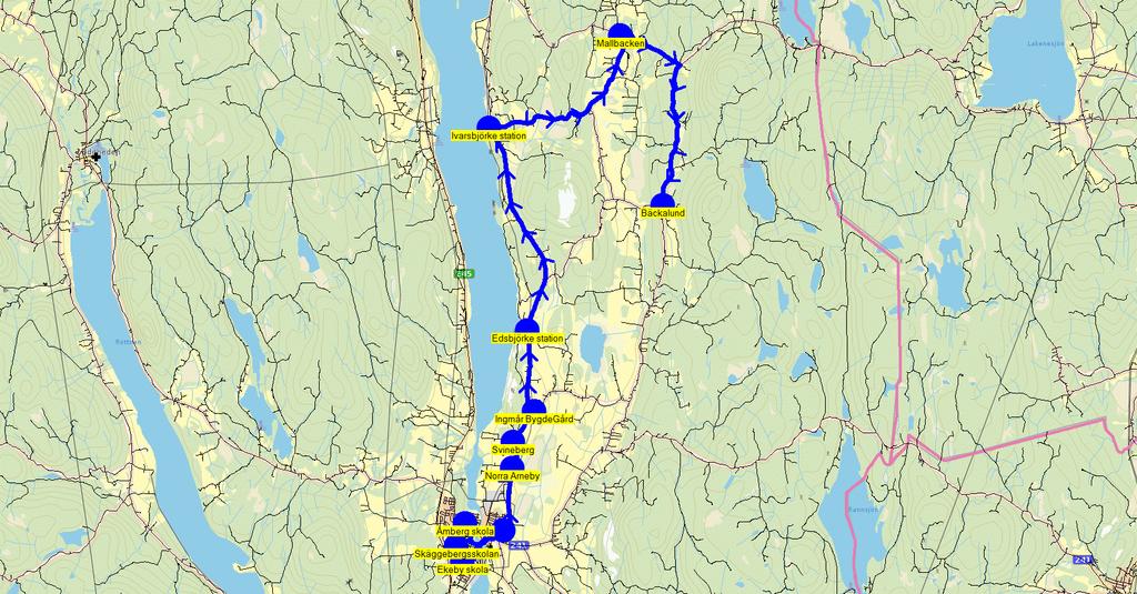 2015-08-18 11:24:29 Karta för Tur TO9930 Fordon 6690 Skolbuss 16 Sunne TO9930 14.05 15.