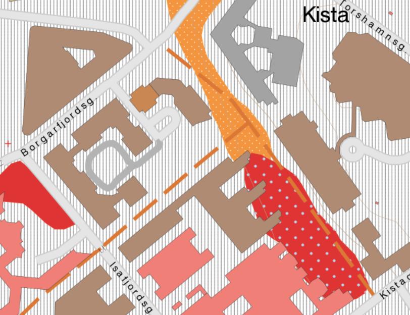 se/Geoarkivet 2018-08-13. Figur 4 SGUs Jordartskarta, hämtad 2018-08-14. 4.3. Yt- och grundvattenförhållanden Ett undre grundvattenmagasin finns i friktionsjorden under leran.